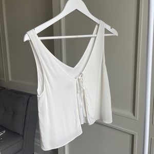 Wilfred Satin Tie Tank